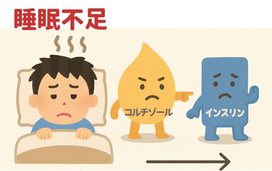 コルチゾール　インスリン
