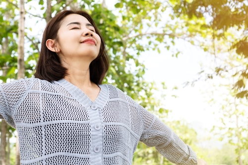 健康　元気　女性