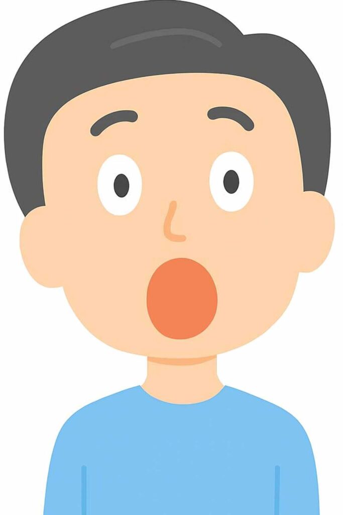びっくり おじさん