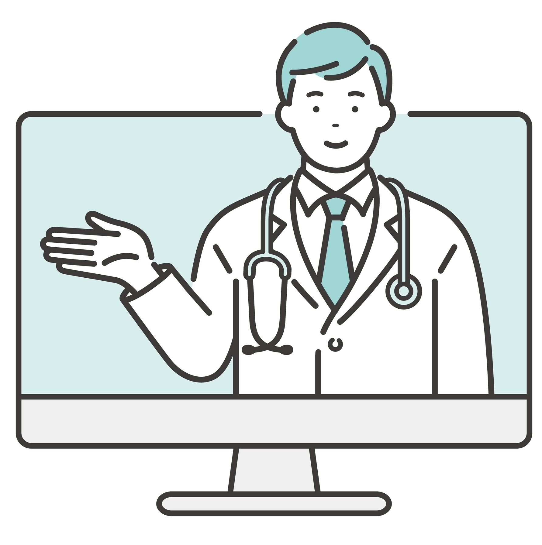 Online,Doctor.,Remote,Medical,Care,By,A,Young,Doctor.