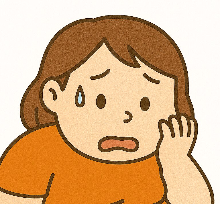 女性　太った