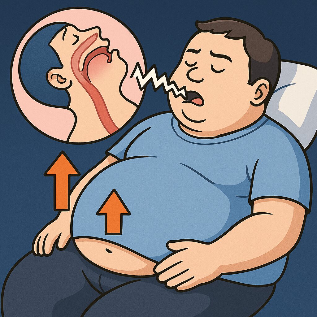 肥満と睡眠時無呼吸症候群の関係