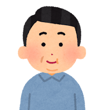 太っている男性