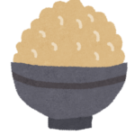 玄米ごはんのイラスト