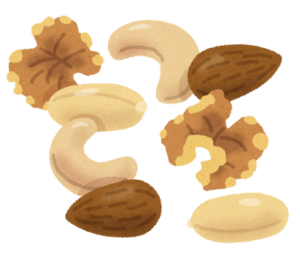 ナッツのイラスト
