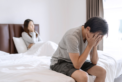 勃起障害に悩む夫婦