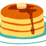 ホットケーキのイラスト